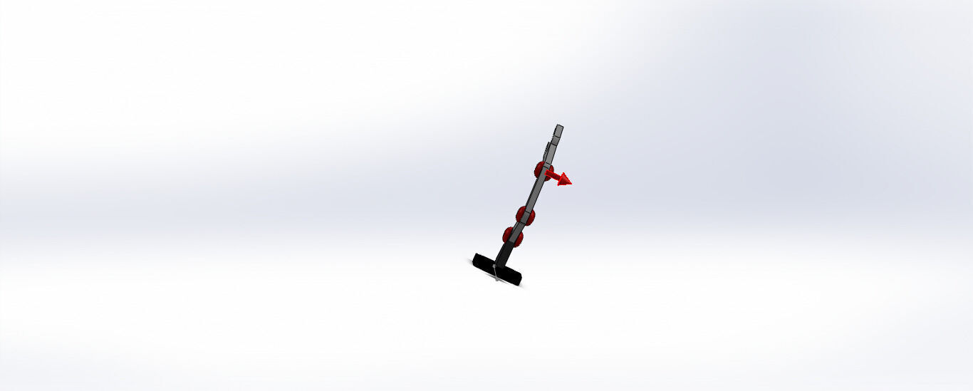 SolidWorks Robotic Arm Mechanism Simulation 3D print model_21