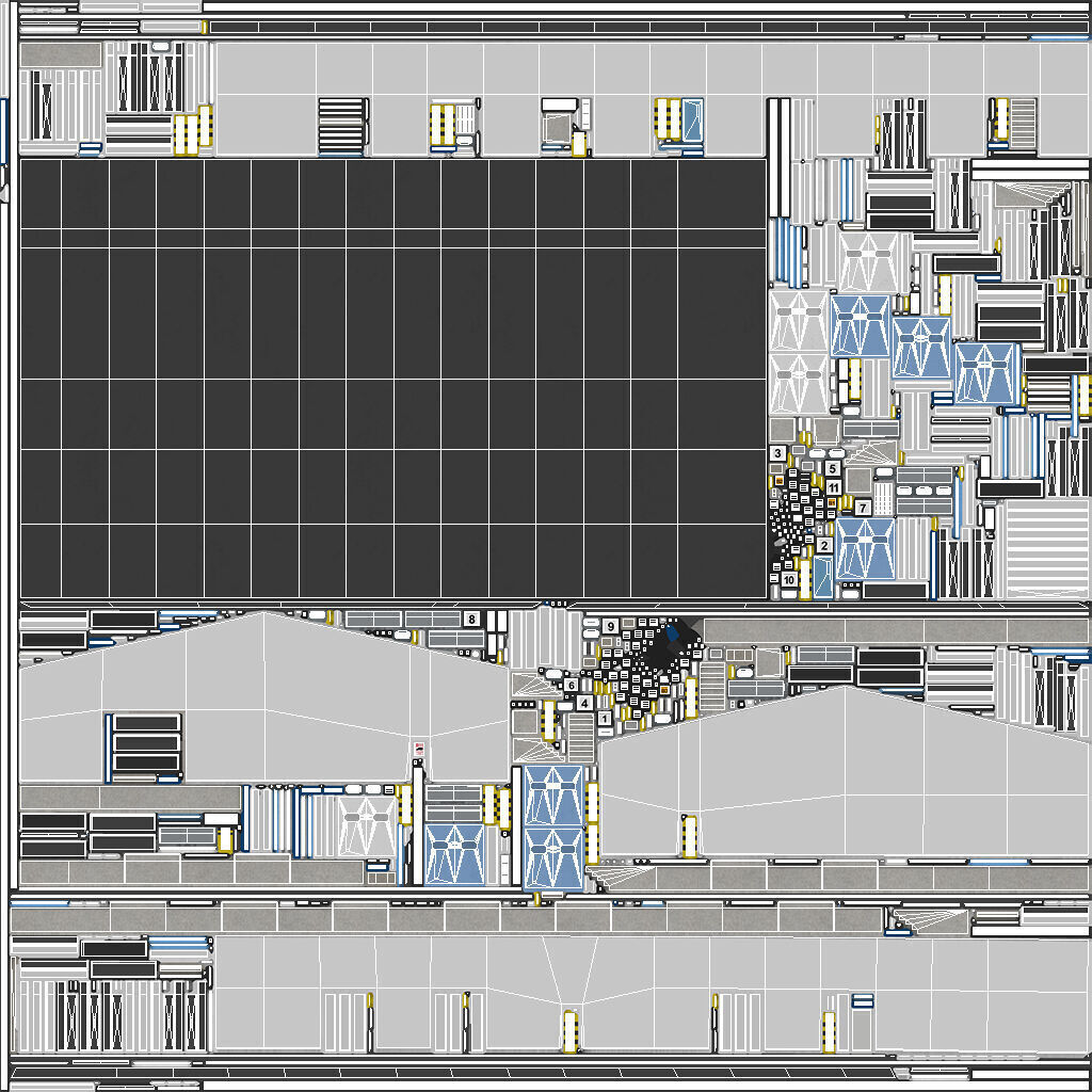 Industrial Building 8  Low-poly 3D model_12