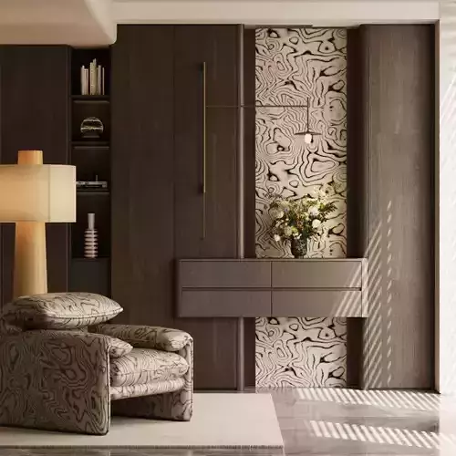 Italian-style entrance hall