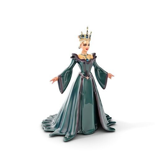 Regal Queen Character Rigged and Animated for Games Low-poly 3D model