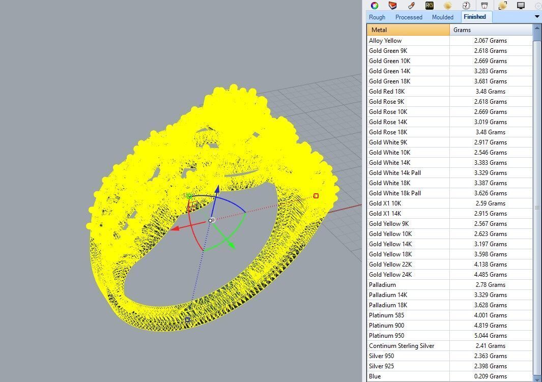 solitaire ring 3D print model_6