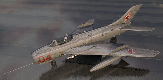 Mikoyan-Gurevich MIG-19 Farmer 3D model