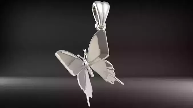 Butterfly Pendant Charm Bracelet Jewelry