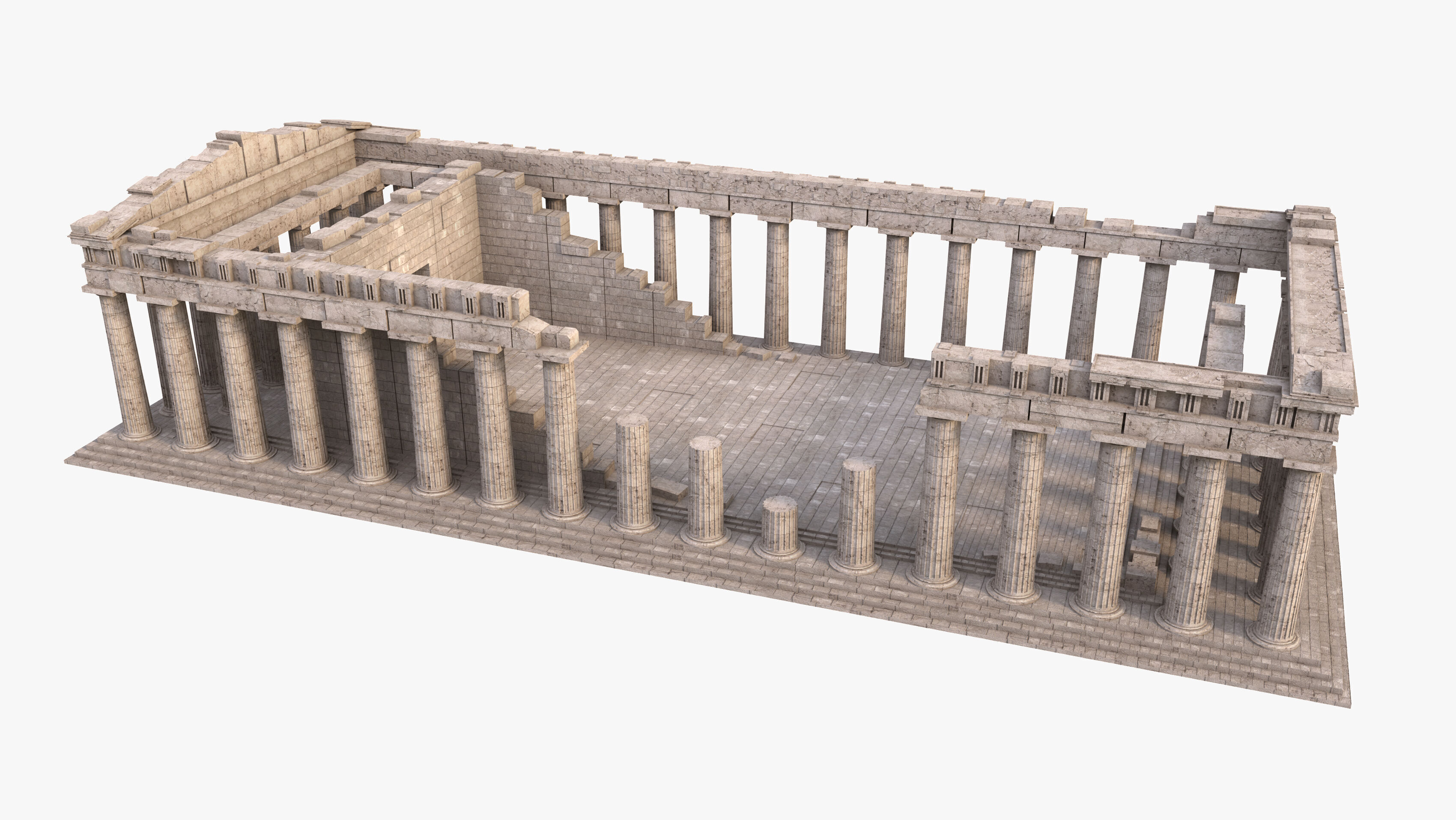 Parthenon 3D model