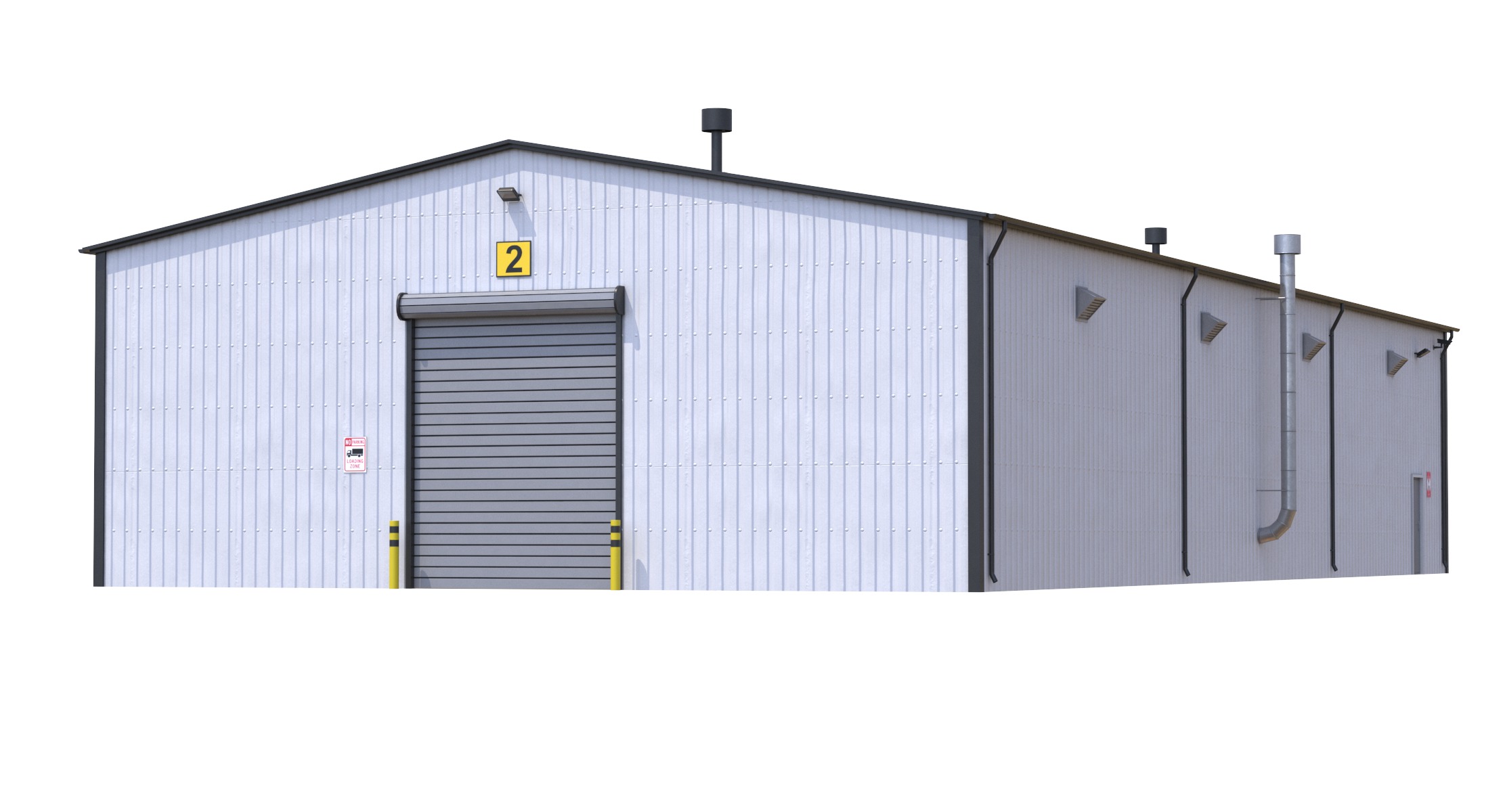 3 Industrial Buildings 3D Model Collection_3