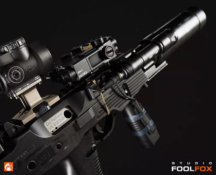 MP9 TP9 Low-poly 3D model