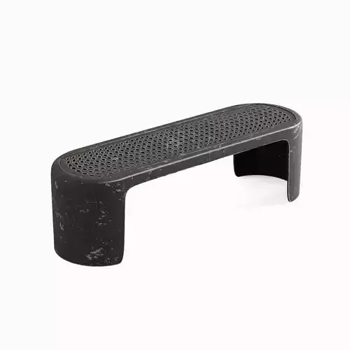 Old Metal Modern Bench 06