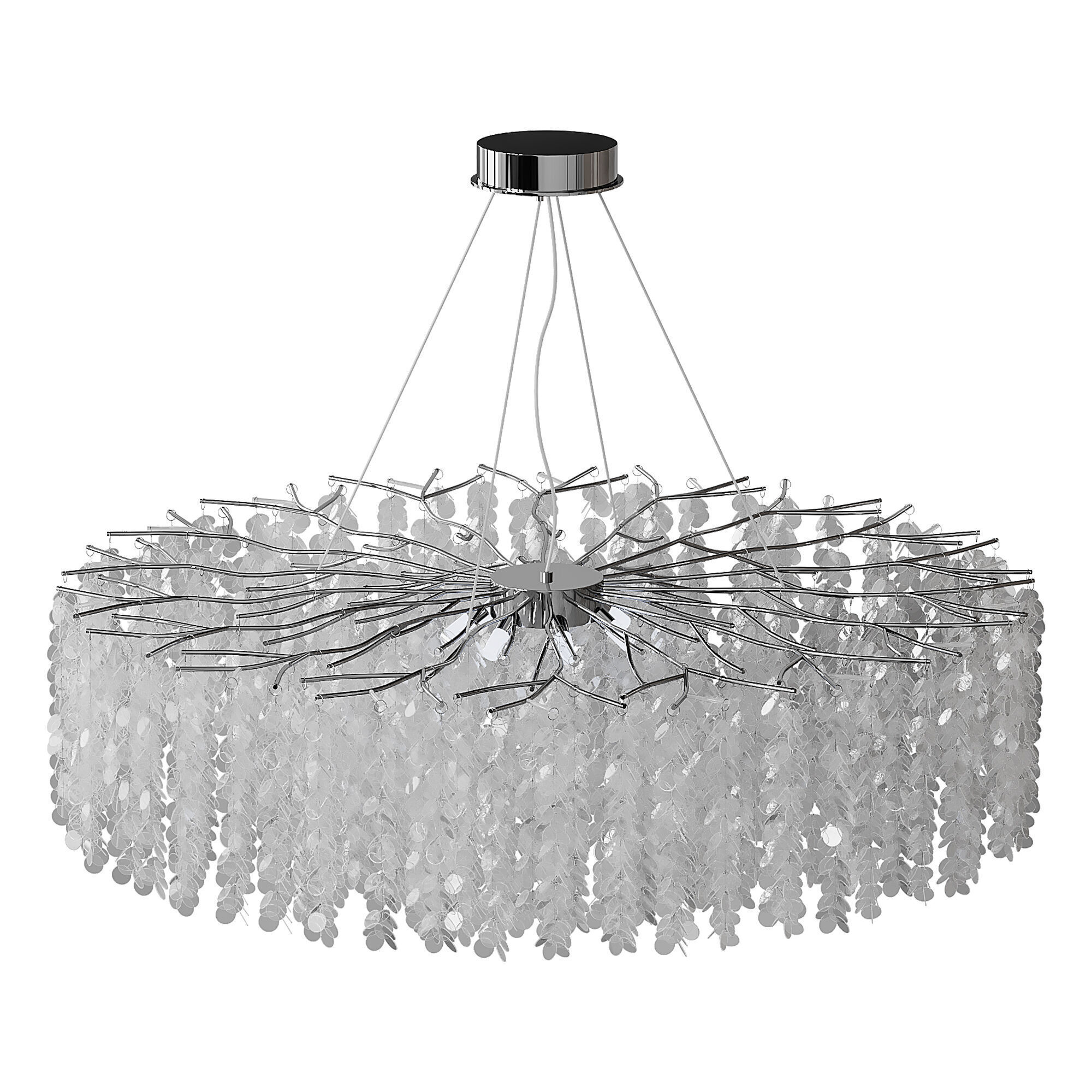 Hanging chandelier 3D model_1