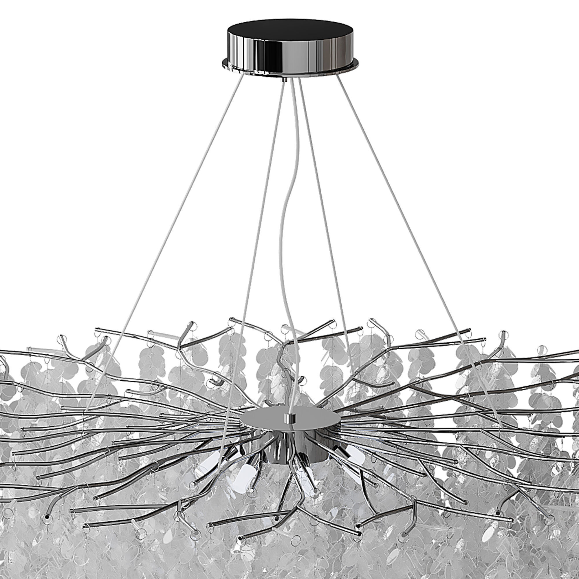 Hanging chandelier 3D model_10