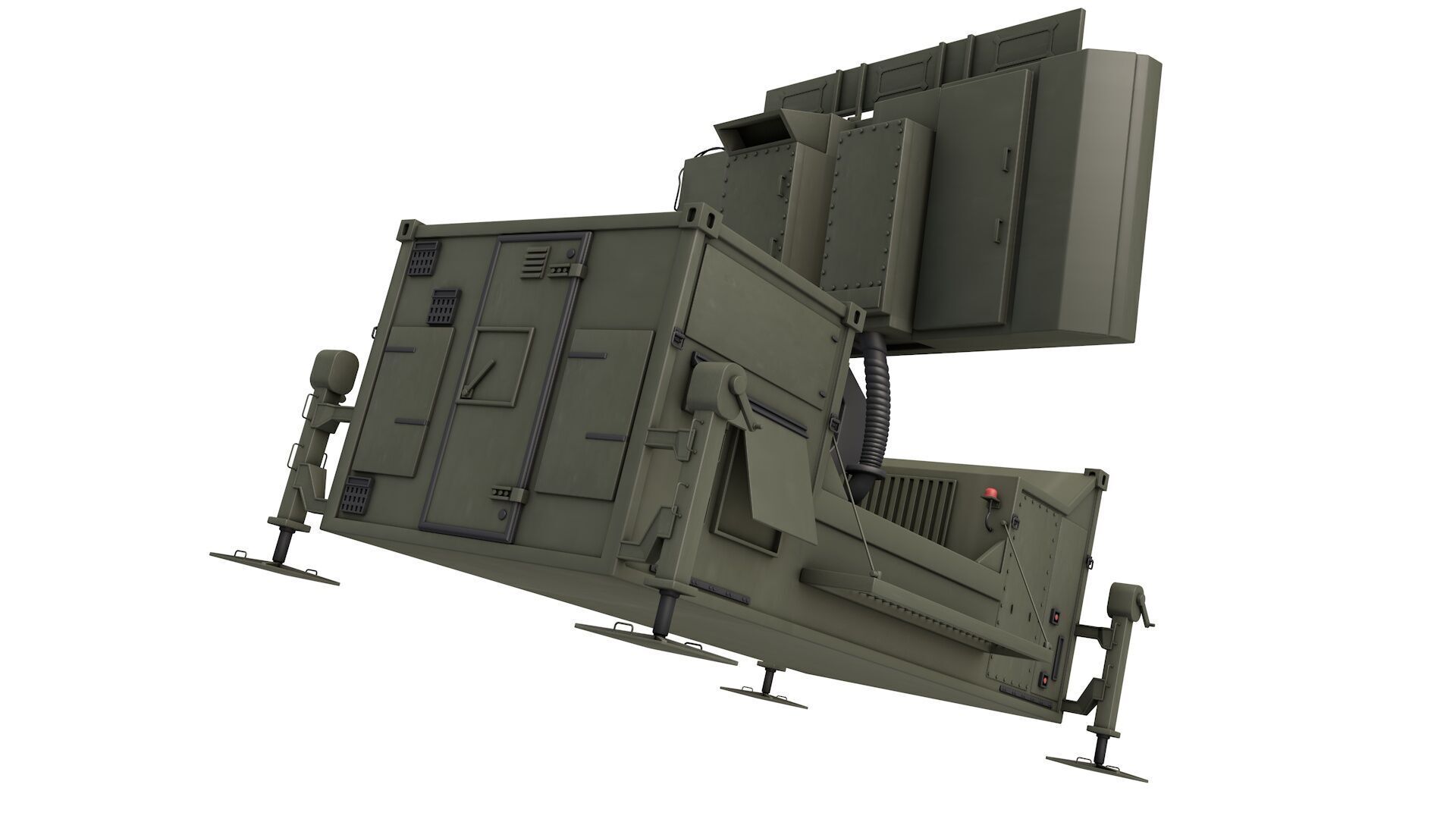 Thales Ground Master 400 Radar 3D model_6