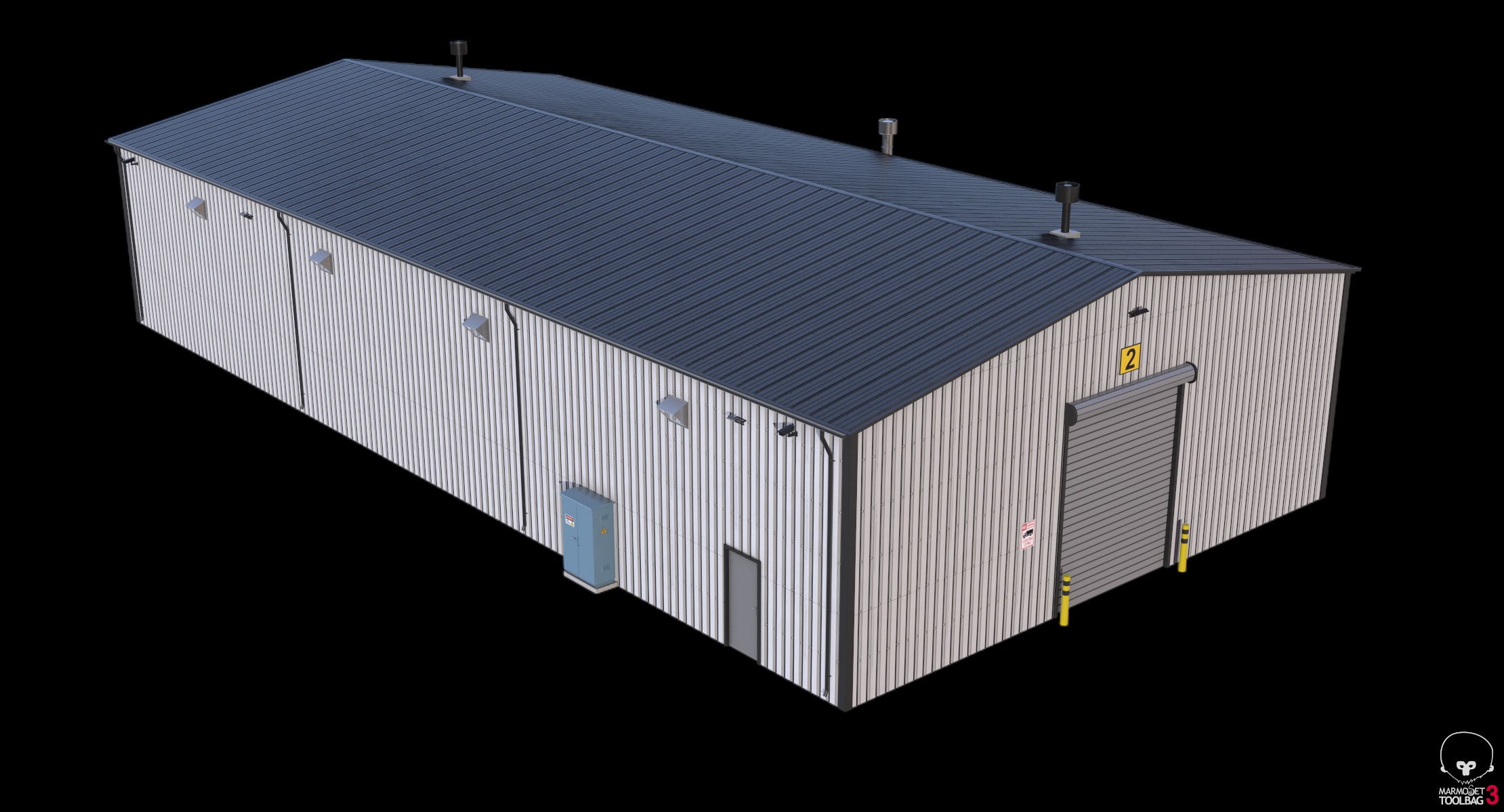 5 Industrial Buildings Collection _34