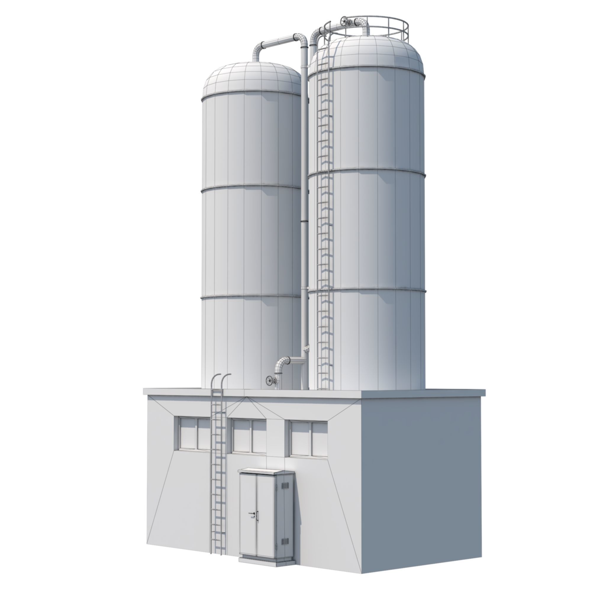 5 Industrial Buildings Collection _41