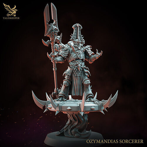 OZYMANDIAS SORCERER 3D print model