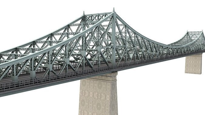 Jacques Bridge 3D model
