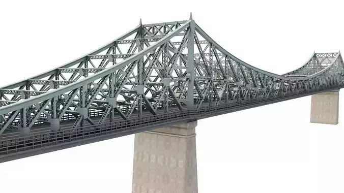 Jacques Bridge 3D model