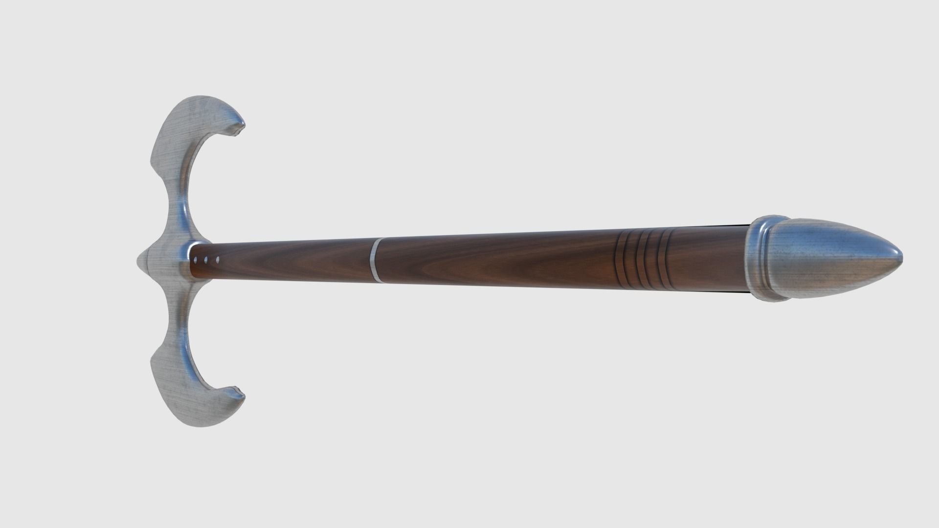 Battle Axe - Game Ready Free low-poly 3D model_3