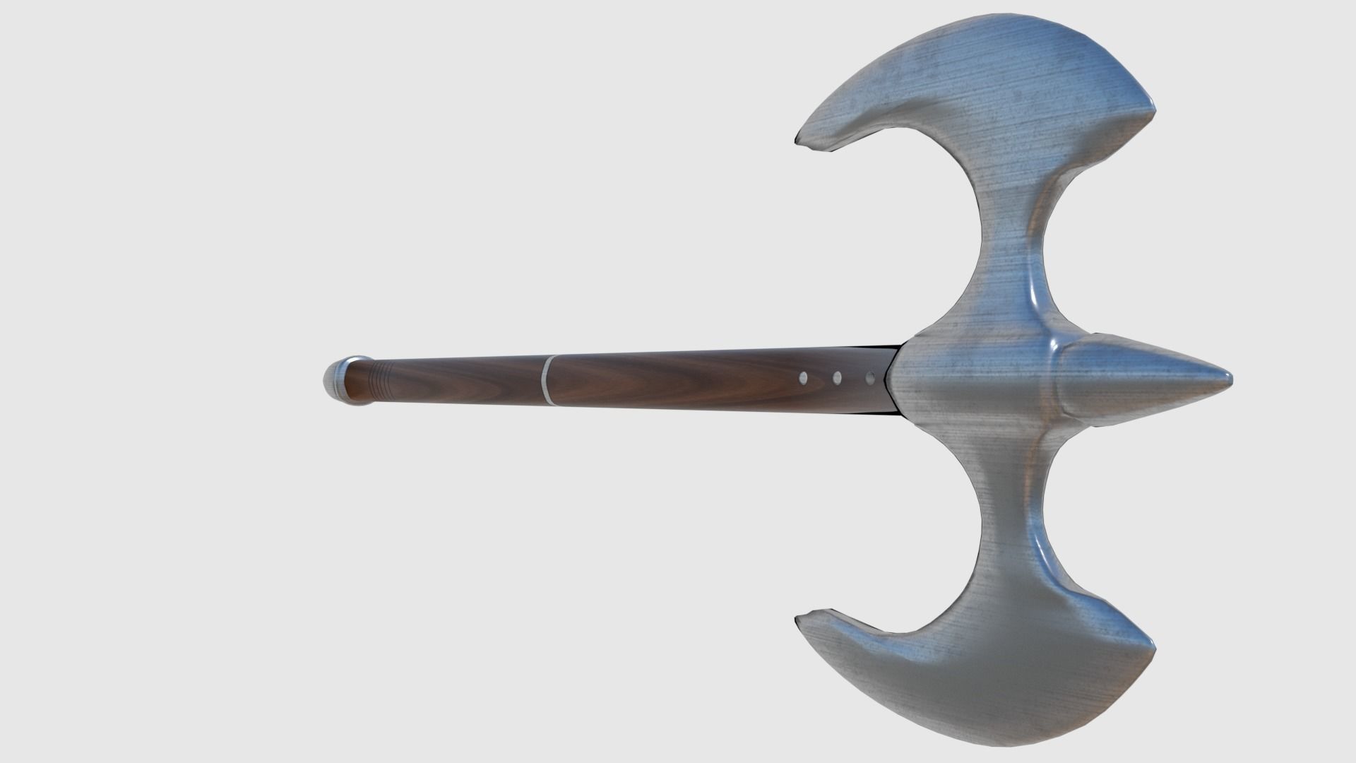 Battle Axe - Game Ready Free low-poly 3D model_4
