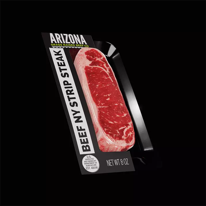 Strip Steak Skin 3D model
