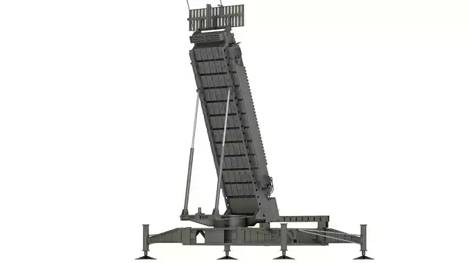 TPY-4 Multi-Mission Radar 3D model