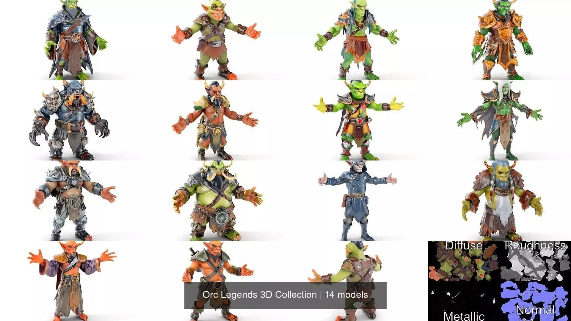 Orc Legends 3D Collection _0