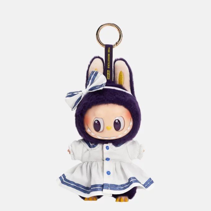 Cute Bunny Keychain Character Model Pack Low-poly 3D model_2