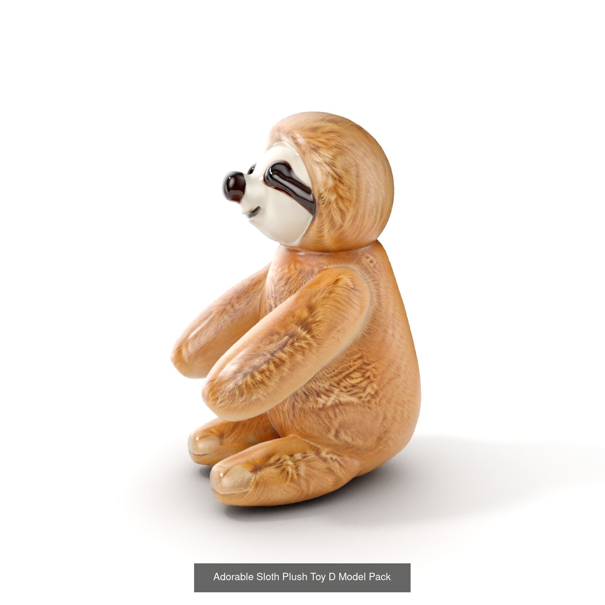 Whimsical Cuddle Critters 3D Model Collection _22