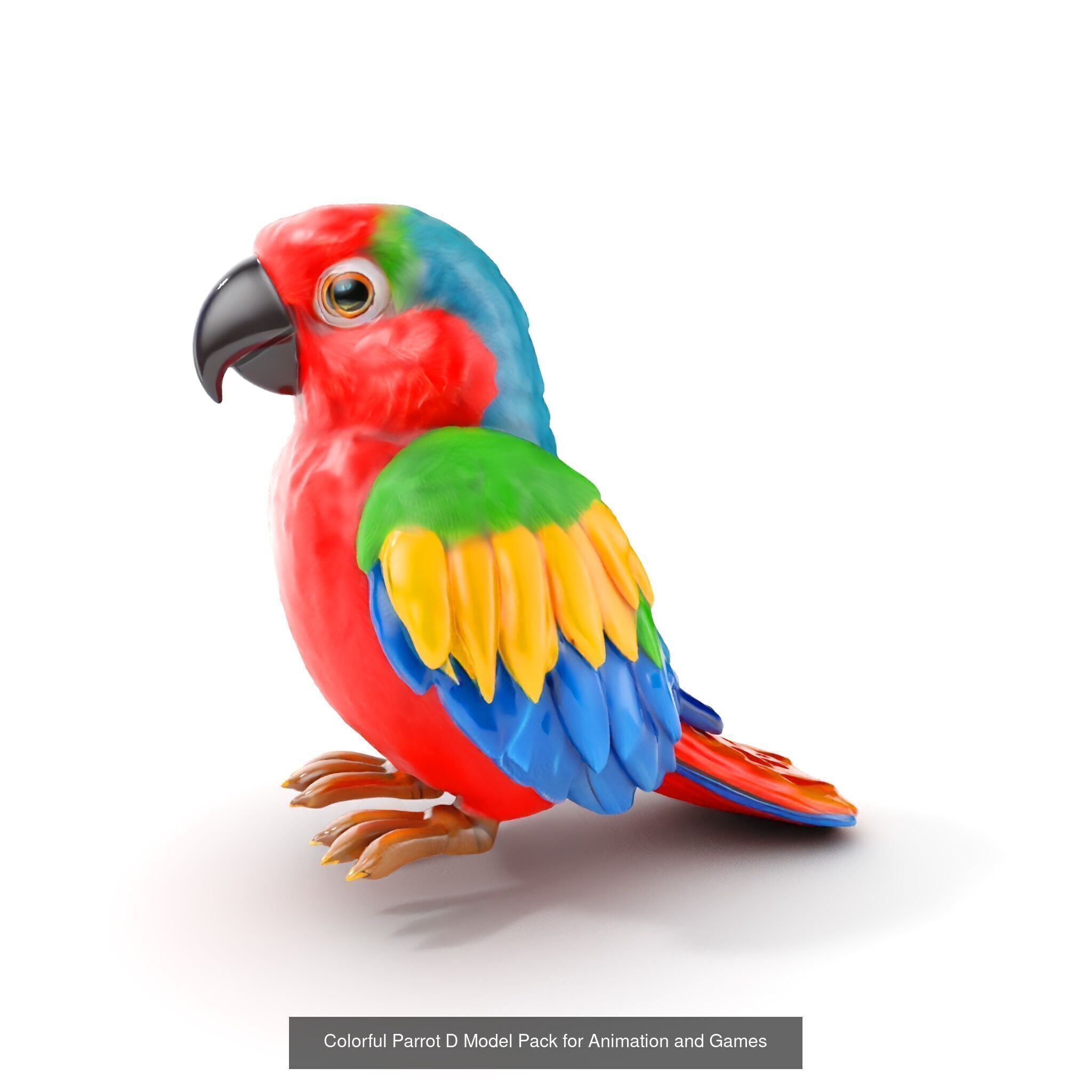 Whimsical Cuddle Critters 3D Model Collection _28