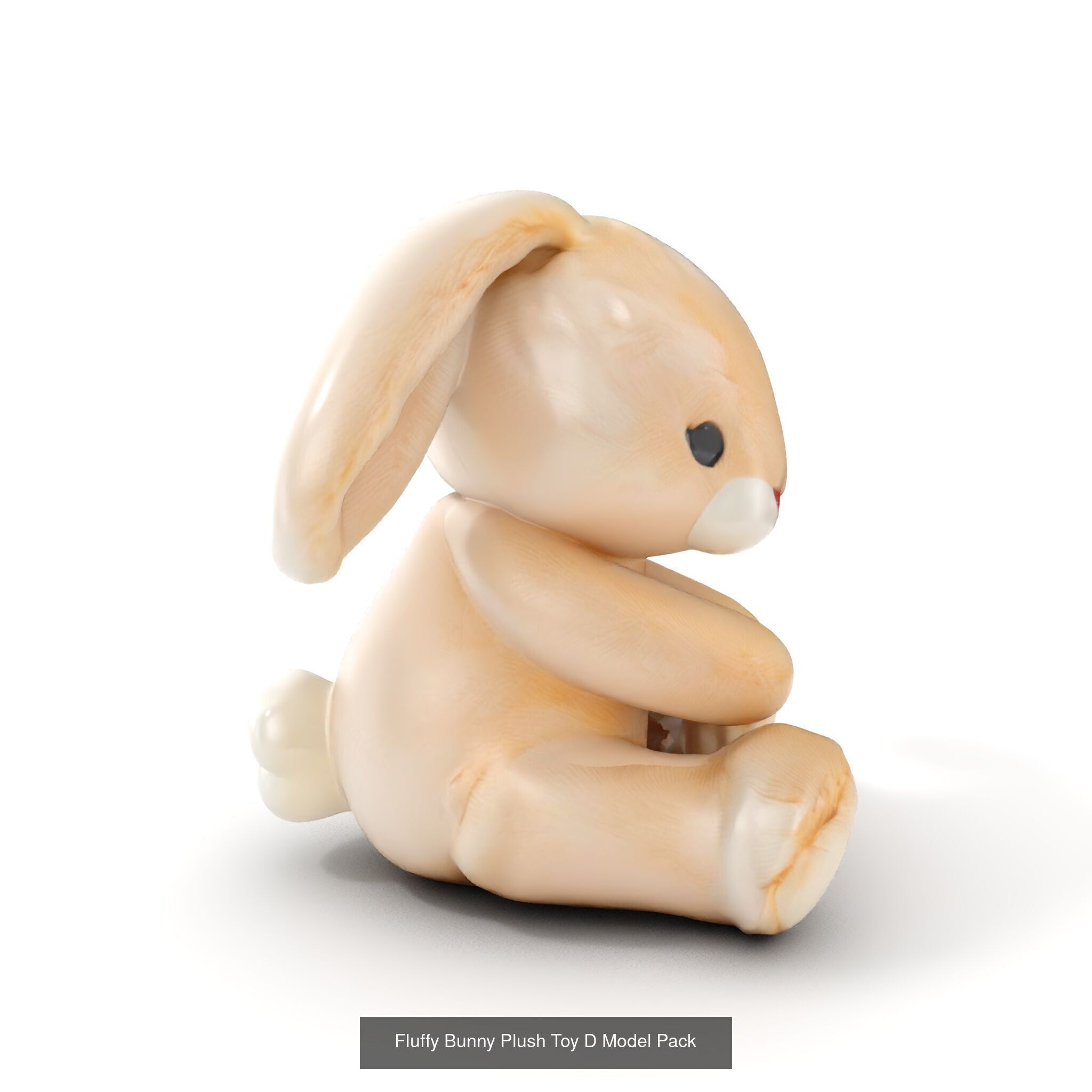 Whimsical Cuddle Critters 3D Model Collection _26