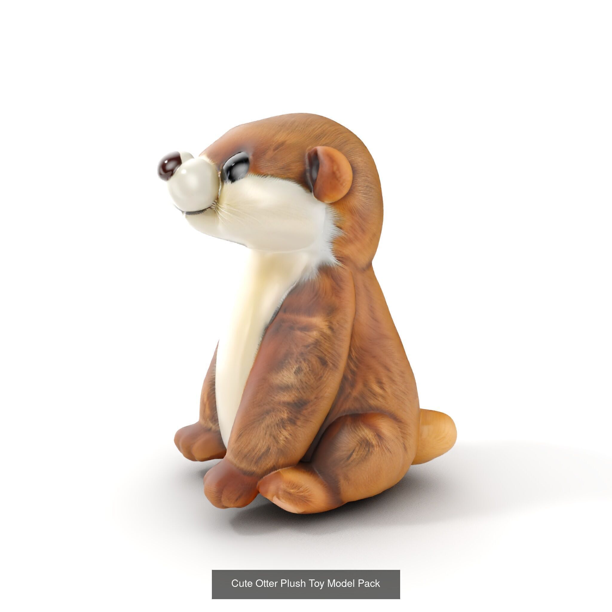 Whimsical Cuddle Critters 3D Model Collection _25