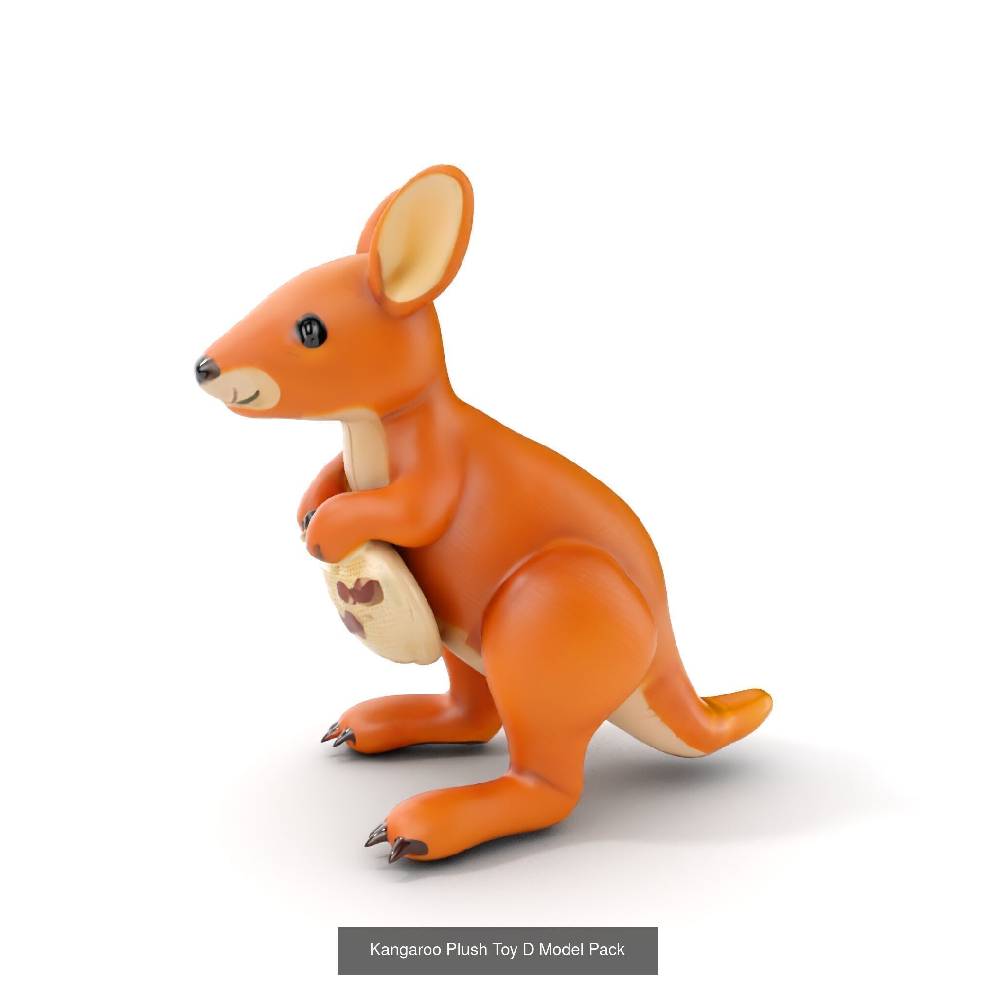 Whimsical Cuddle Critters 3D Model Collection _27