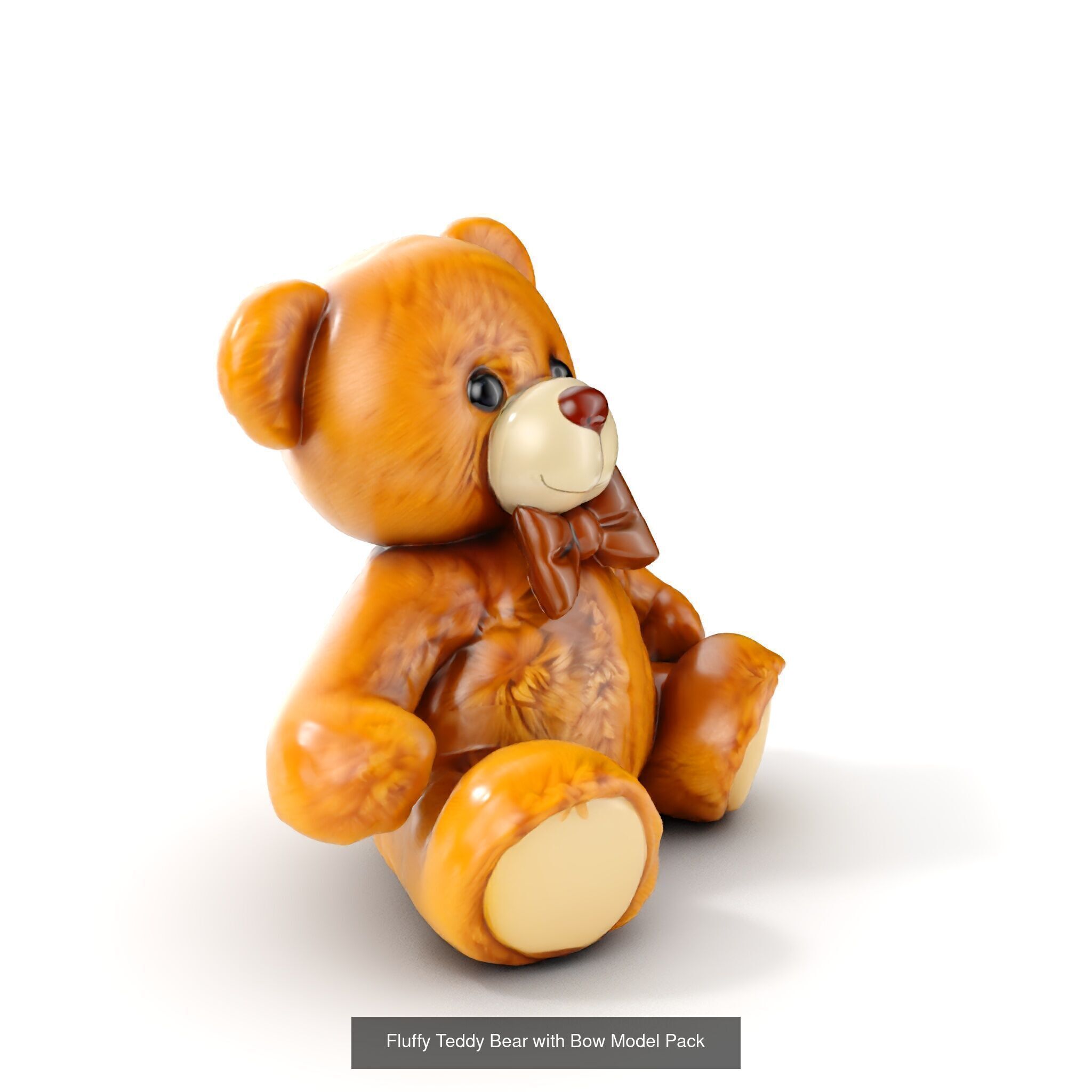 Whimsical Cuddle Critters 3D Model Collection _24