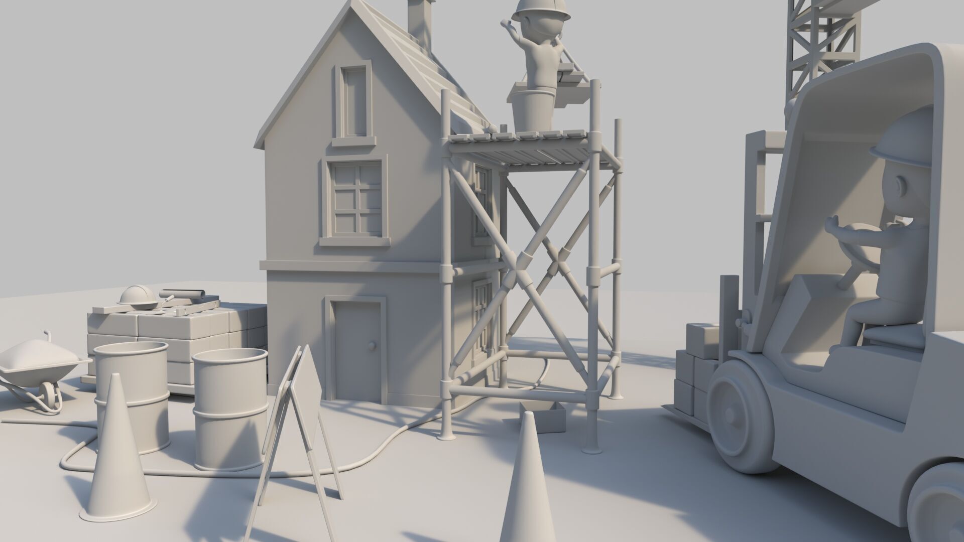 construction site 3D model_10