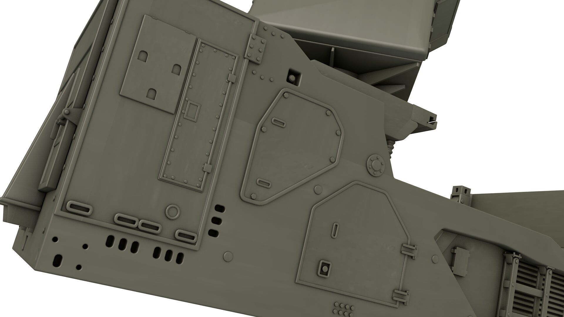 Ground Fire 300 Multi Function Radar 3D model_3