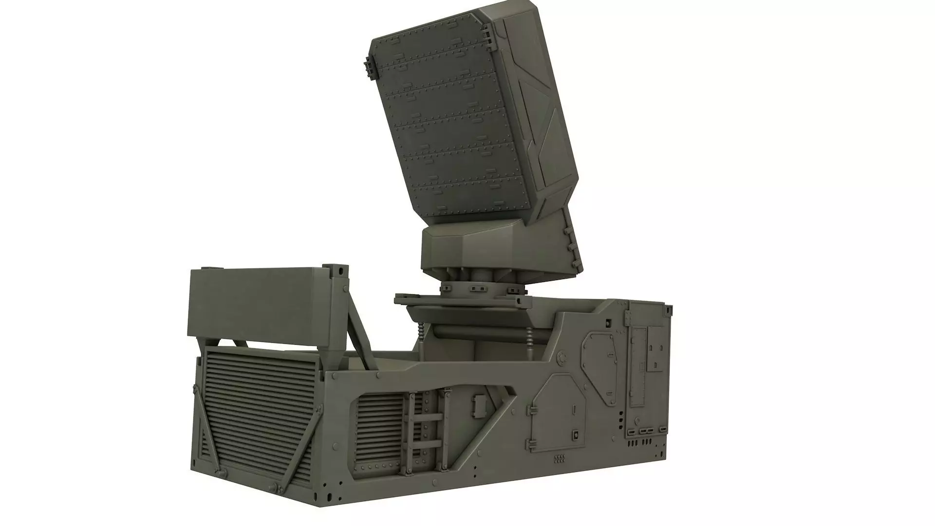 Ground Fire 300 Multi Function Radar 3D model_0