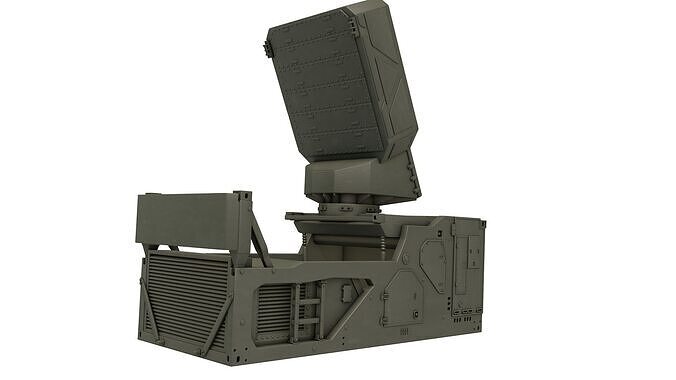 Ground Fire 300 Multi Function Radar 3D model