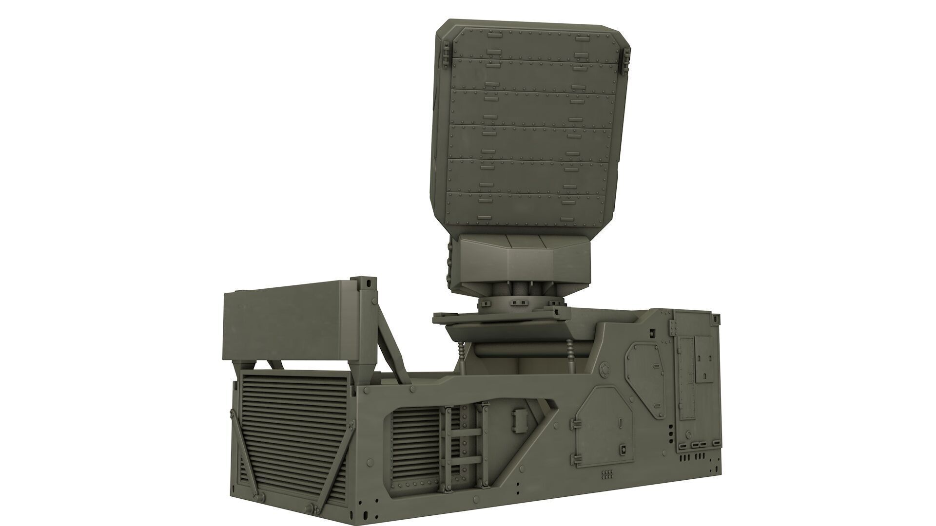Ground Fire 300 Multi Function Radar 3D model_5