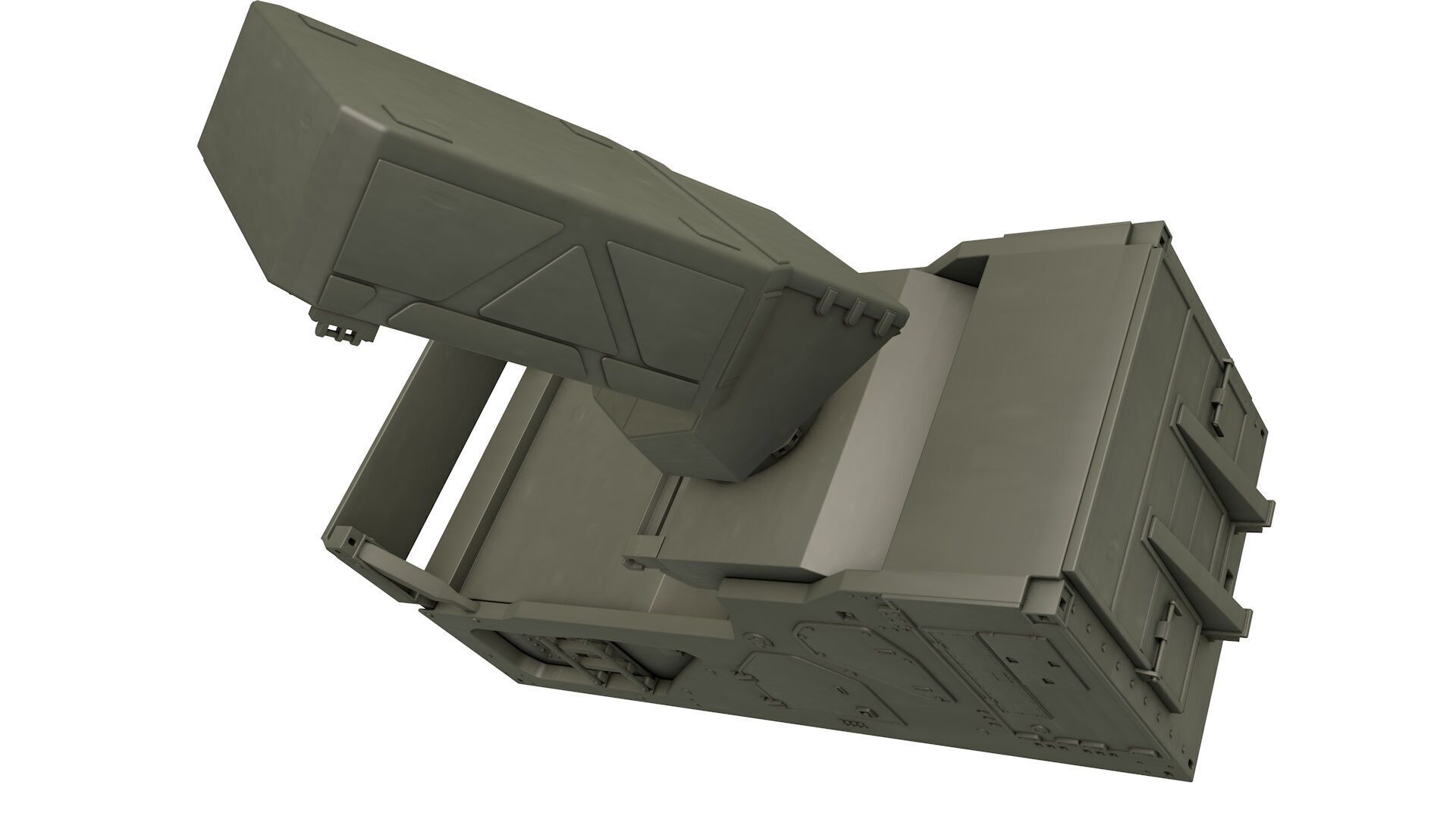 Ground Fire 300 Multi Function Radar 3D model_2