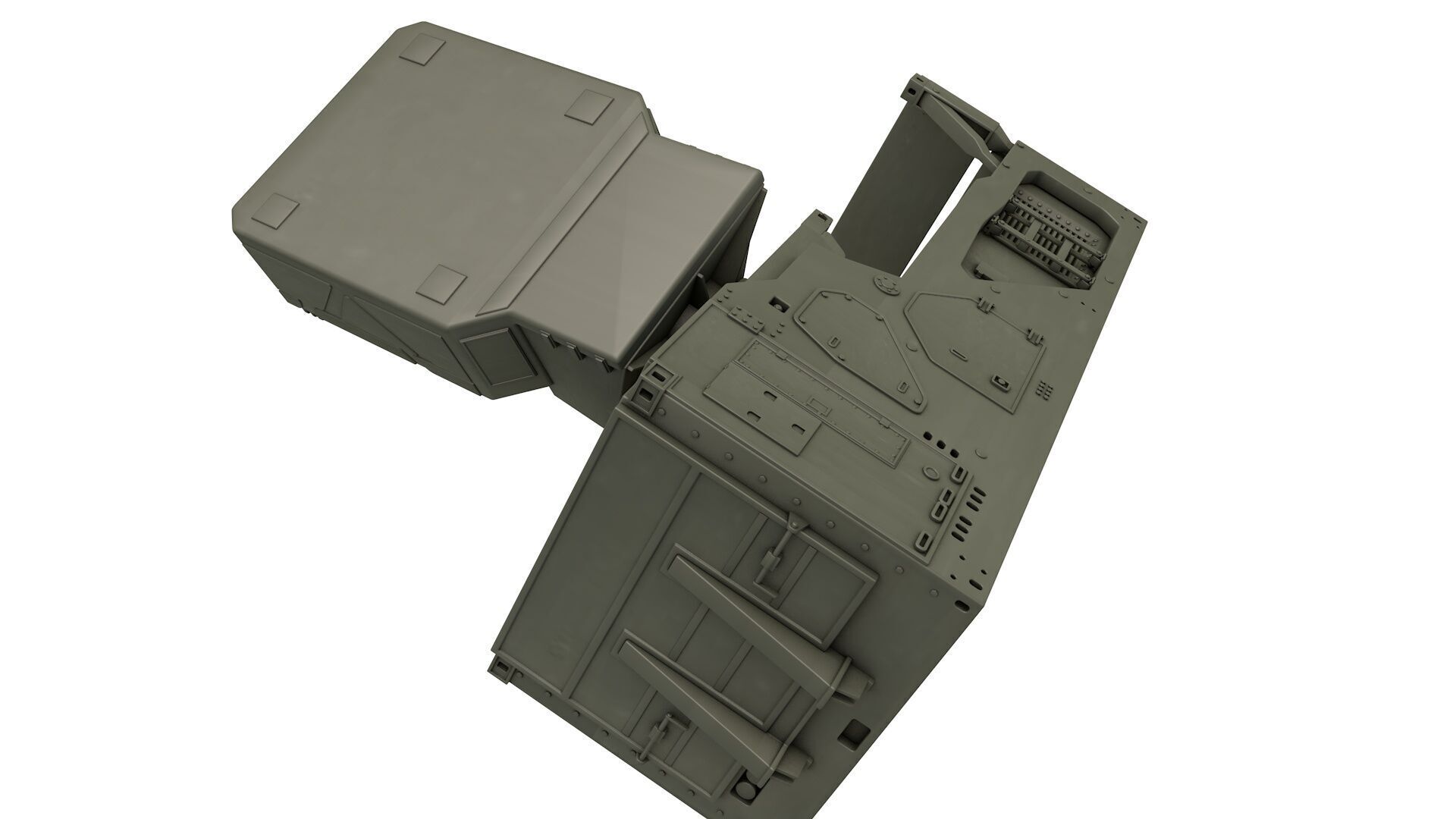 Ground Fire 300 Multi Function Radar 3D model_4