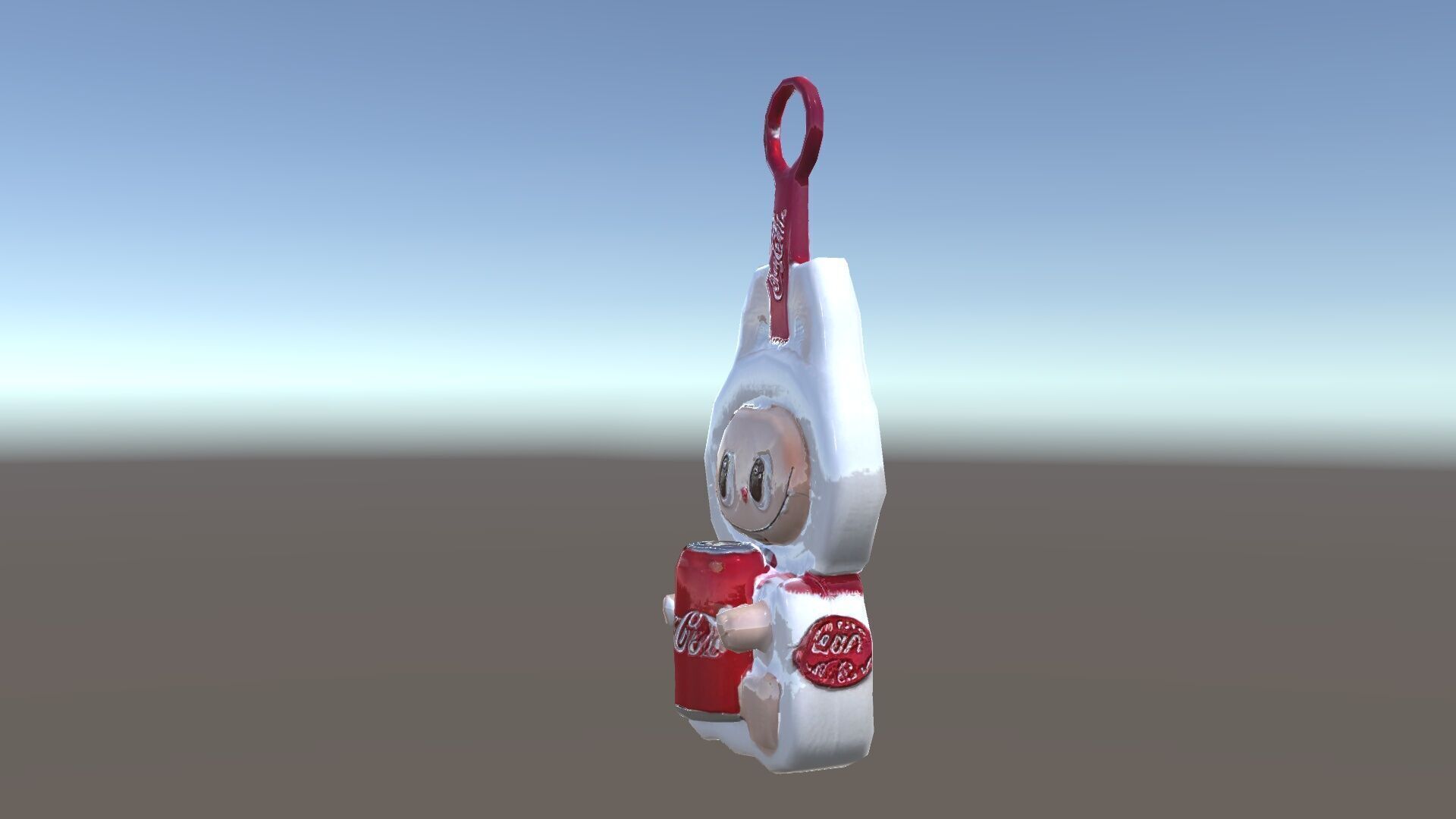 Coca Cola Character Keychain Model Pack Low-poly 3D model_34