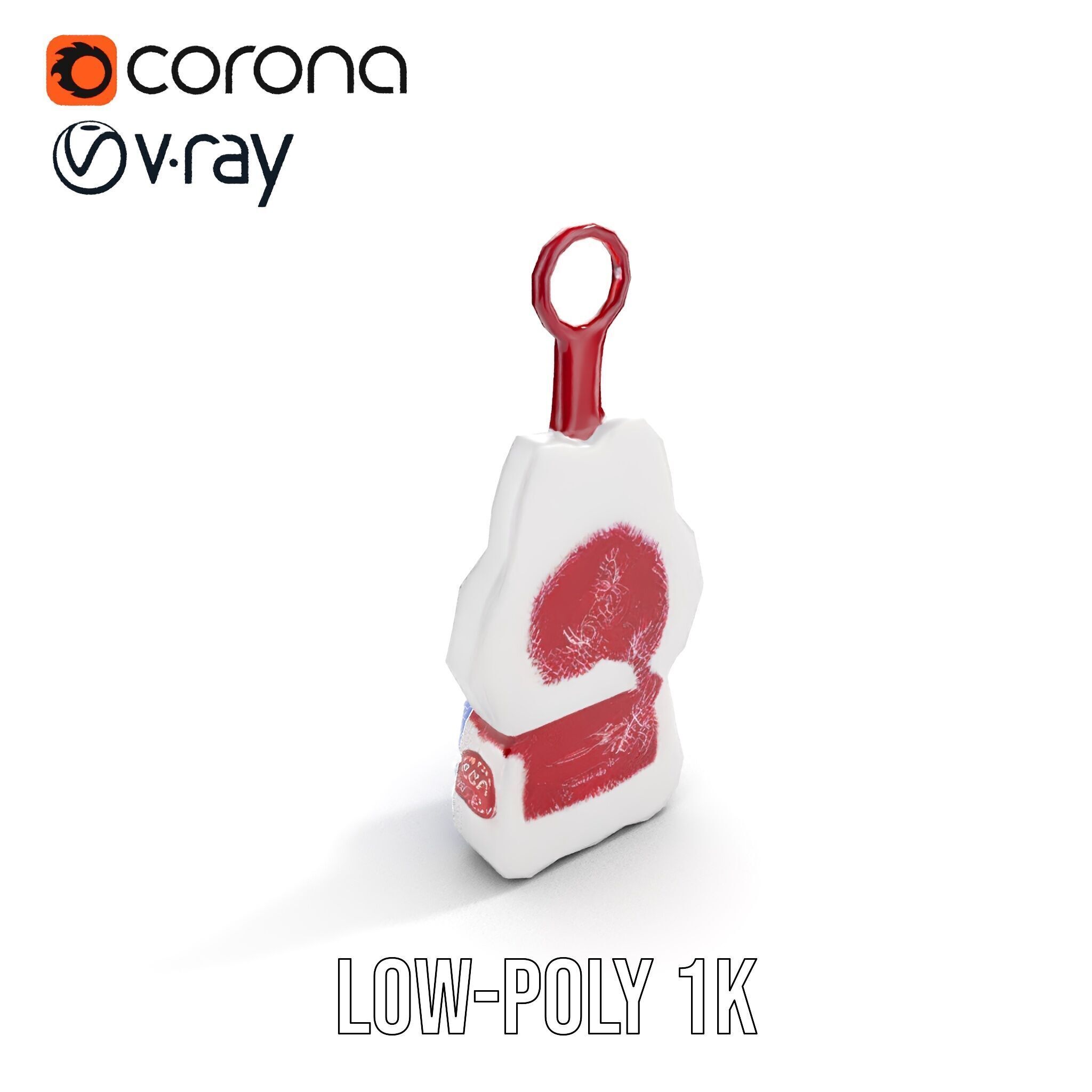 Coca Cola Character Keychain Model Pack Low-poly 3D model_20