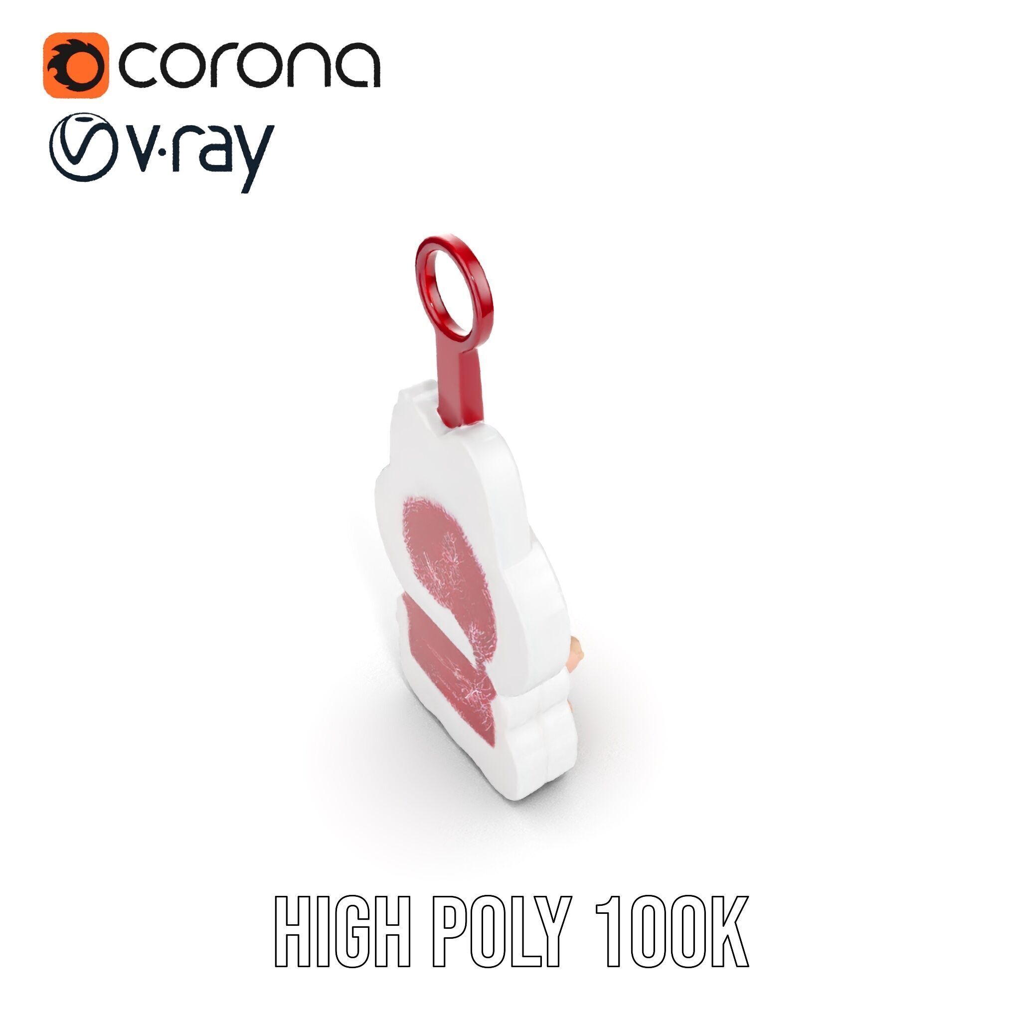 Coca Cola Character Keychain Model Pack Low-poly 3D model_24