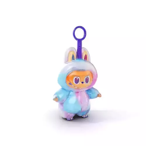 Cute Monster Plush Toy D Model Pack Low-poly 3D model