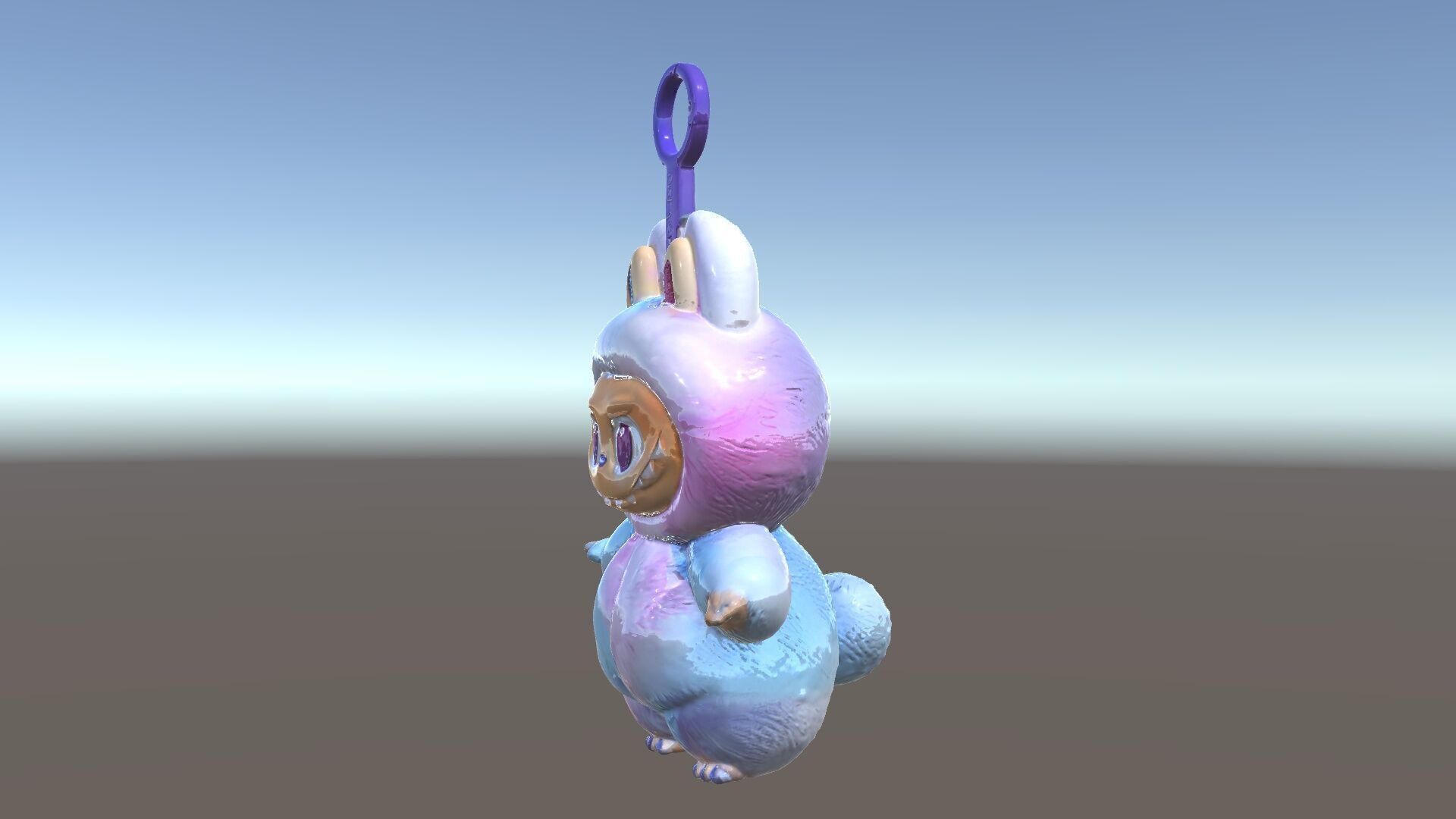 Cute Monster Plush Toy D Model Pack Low-poly 3D model_5