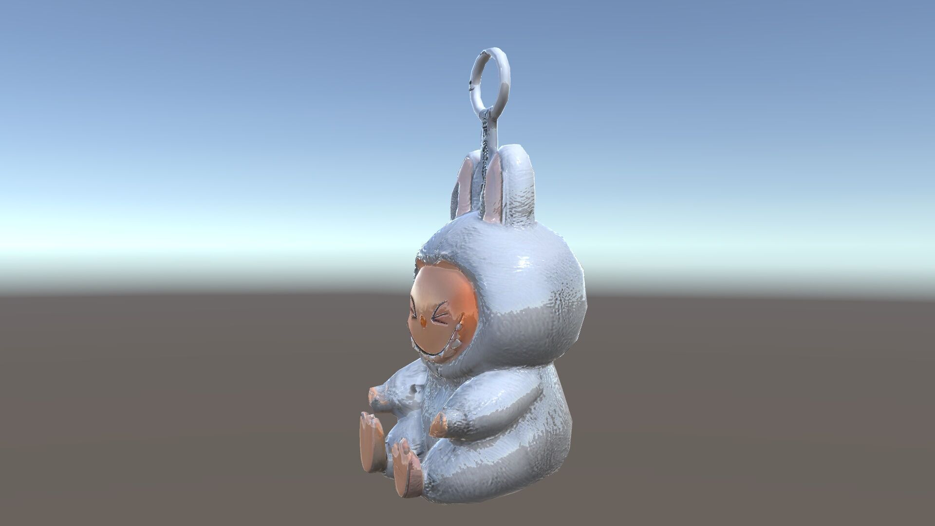 Furry Monster Keychain D Model Pack Low-poly 3D model_34