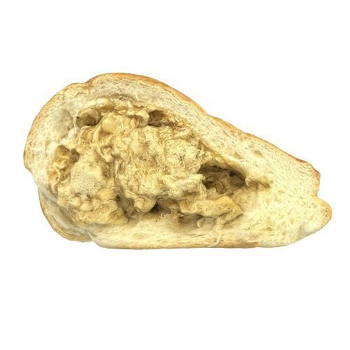 Pie Baked Meat Pastry 3D Model Pack 7