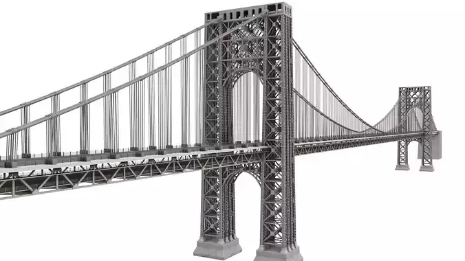George Washington Bridge 3D model