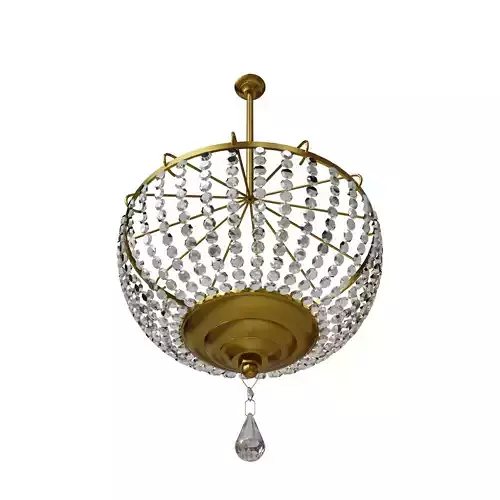 Elegant Chandelier 3D Model