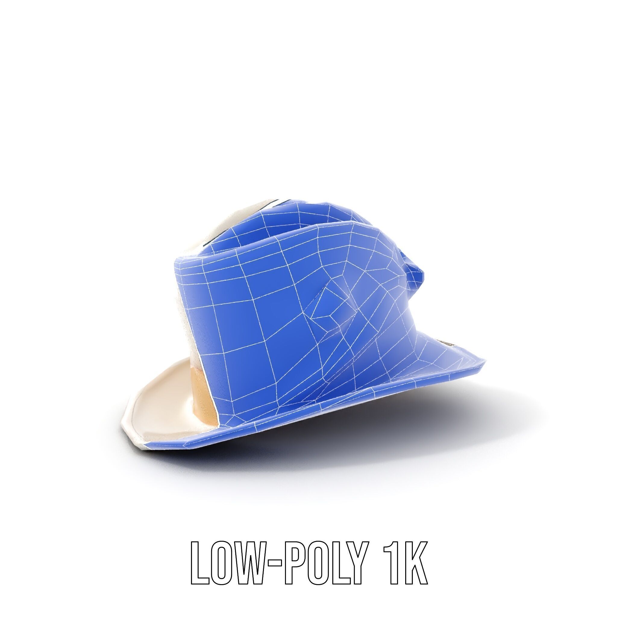 Elegant Vintage Hat with Decorative Accents Model Pack Low-poly 3D model_23