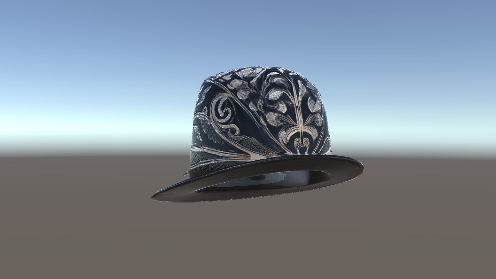 Elegant Decorative Hat Model Pack Low-poly 3D model_35