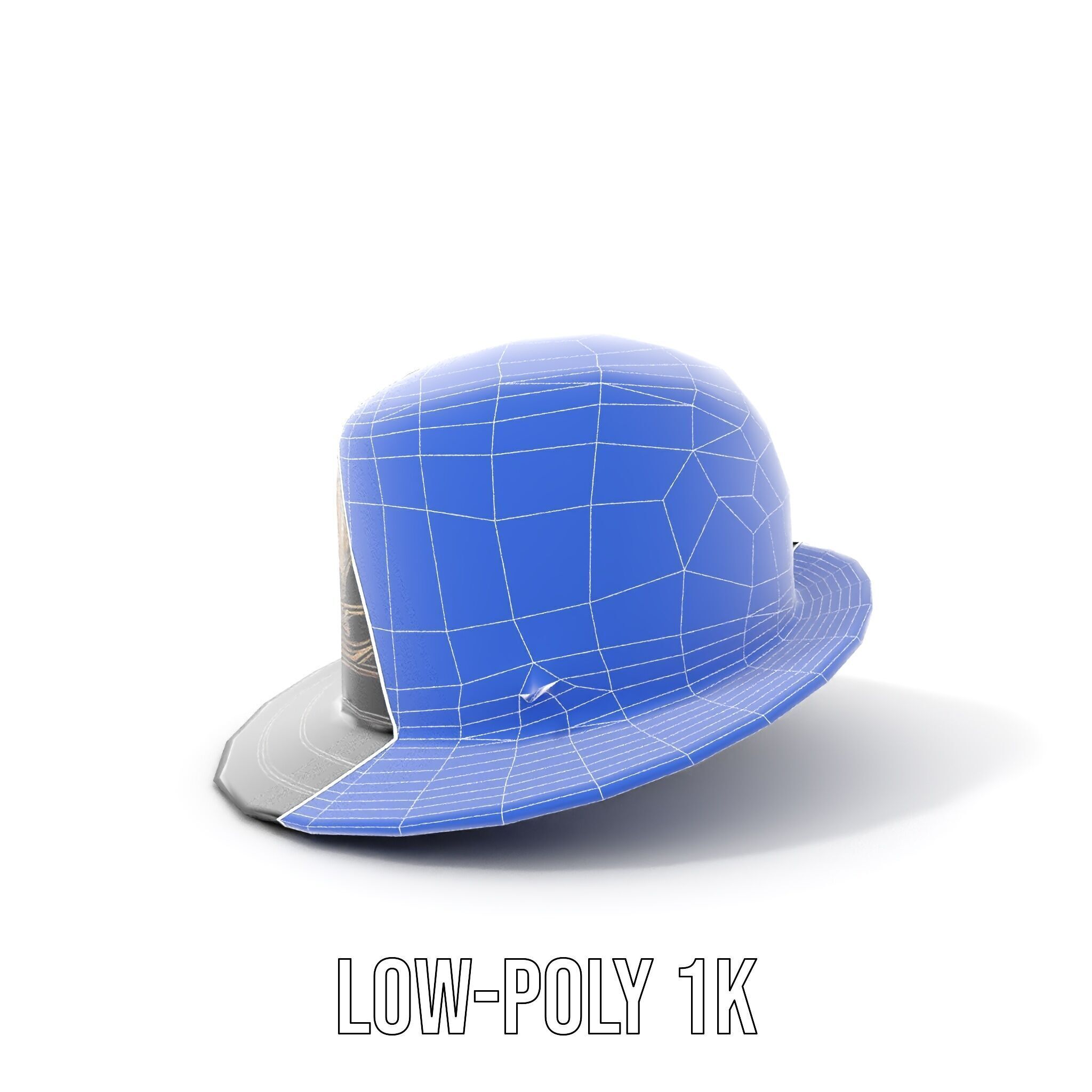 Elegant Decorative Hat Model Pack Low-poly 3D model_29
